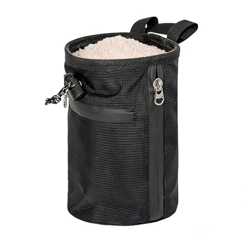 Chalk Bag for Rock Climbing Waterproof Adjustable Waist Belt Powder Sack | Rock Climbing Chalk Bag for Gymnastics Golf Gym Bowling Lifting Bouldering Weightlifting Workout