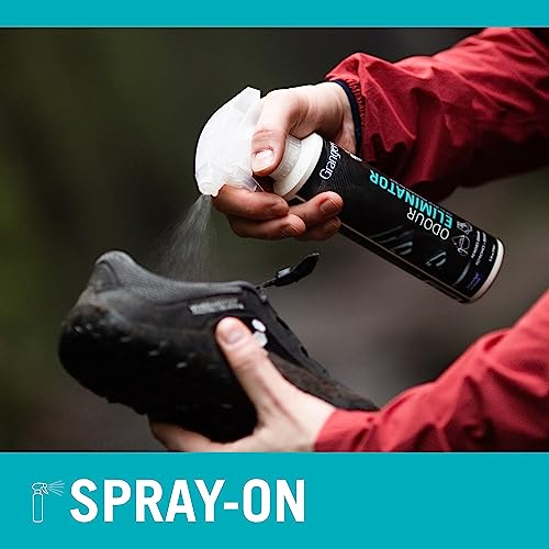 Grangers Footwear and Sports Equipment Odor Eliminator, 275ml Spray Bottle