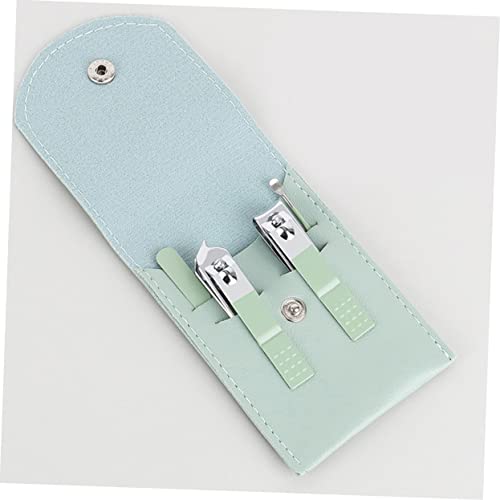 GALPADA 3Set Portable Nail Clipper Set with Lightweight Travel Bag Professional Manicure Tools for Home Travel Camping Ergonomic Design for Easy Nail Care