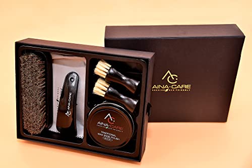 Premium II Shoe Polish Kit Complete Shoe Cleaning and Polishing