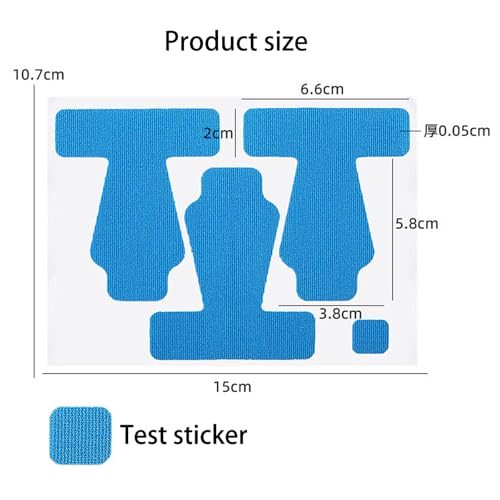 Precut Kinesiology Tape for Thumb, 36 Pcs Elastic Breathable Athletic Tapes Thumb Support Brace Tape, Self Adhesive Big Toe Brace Strap Thumbs Guard Patches for Arthritis & Tendonitis Pain Relief
