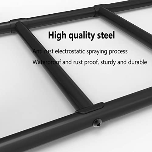Heavy Wall Mounted Pull-up bar Climbing Frame, Home Gym Ceiling Exercise Training, Horizontal Parallel Bars, Safe and Stable (Color : Silver) - color: Silver