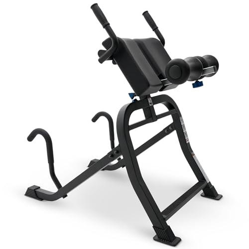 Teeter DEX II Inversion & Core Training; Decompression Roman Chair Hyperextension Bench for AB, Back, & Core Strength; Commercial-Grade 350lb-Rated Home Exercise Equipment