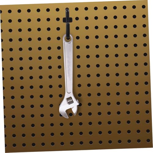 Kisangel 10pcs Plastic Pegboard Hooks Heavy Duty Pegboard Accessories for Garage Tool Storage Hanging Board Hooks for Organization and Wall Display