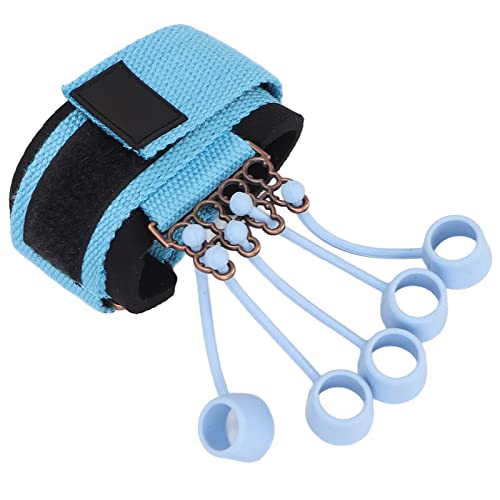 Yinhing Finger Exerciser Hand Grip Strengthener Adjustable Silicone Wrist Strap for Rock Climbing Tennis Guitar Piano Drummer Ergonomic Finger Strength Trainer (40lbs) - size: 40 Pound