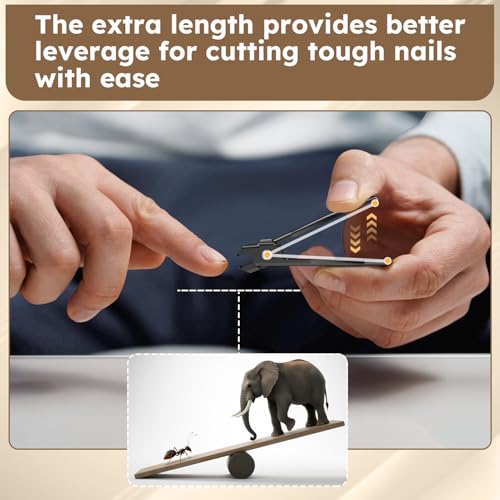German Nail Clippers for Men Women with Catcher, Toenail Clippers for Thick Nails for Seniors, Toe Nail Clippers Wide Jaw Opening Ultra Sharp Safety Lock Nail Cutters - style: Classic