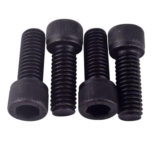 20Pcs 1/4-20 x 5/8" Socket Head Cap Screws Bolts, 12.9 Grade Alloy Steel Black Oxide Finish, Allen Hex Drive, UNC Coarse Full Thread - size: 1/4-20 x 5/8" (20PCS)