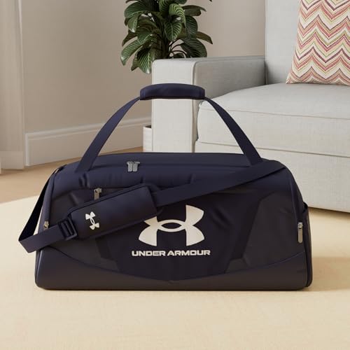 Under Armour Undeniable 5.0 Duffle - color: Midnight Navy (410)/Metallic Silver, size: Large (101L)