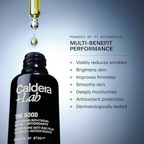 Caldera + Lab The Regimen Rich + Eye Defense | Men's 4 Piece Skincare Set | Includes face serum, cleanser, moisturizer & eye serum. Hydrates skin and refreshes tired-looking eyes - size: 4-Piece Skincare Kit