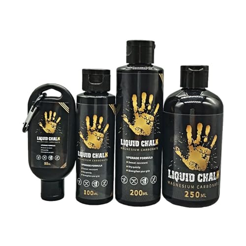 Liquid Chalks Gym Grip Enhancer Quick Drying Long Lasting Gel Body Bouldering Antislip Fluid Easy to Use Grip Enhancer - color: 100ml