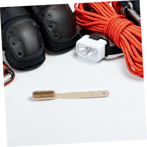 GANAZONO Climbing Brush with Soft Bristles Chalk Rock Climbing Brush for Hold Cleaning Suitable for Bouldering Maintenance