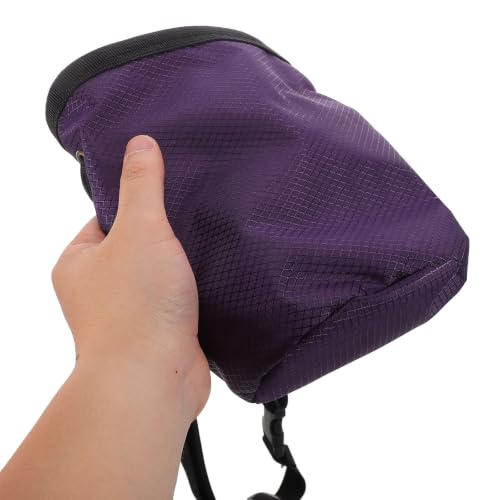 Rock Climbing Chalk Bag for Outdoor Climbing Activities Powder Bag with Large Capacity and User-Friendly Design, Made of Sturdy Oxford Cloth and Fleece for Bouldering