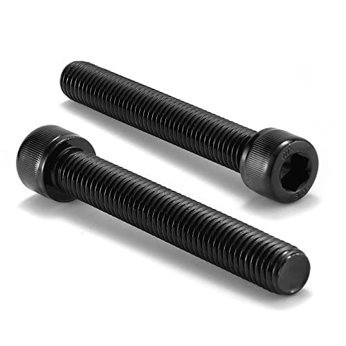 1/4-20 x 3 Socket Head Cap Screws Bolts, 20Pcs 304 Stainless Steel 18-8, Allen Socket Hex Drive, Fully Threaded, Black Oxide by SG TZH(with Hex Spanner) - size: 1/4-20 x 3"