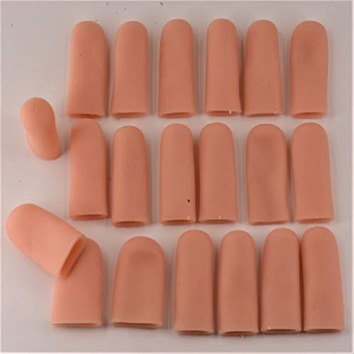 Finger Protectors [GEL-Grip Series] - [20 PACK] 16 Long - 4 Short for Thumbs