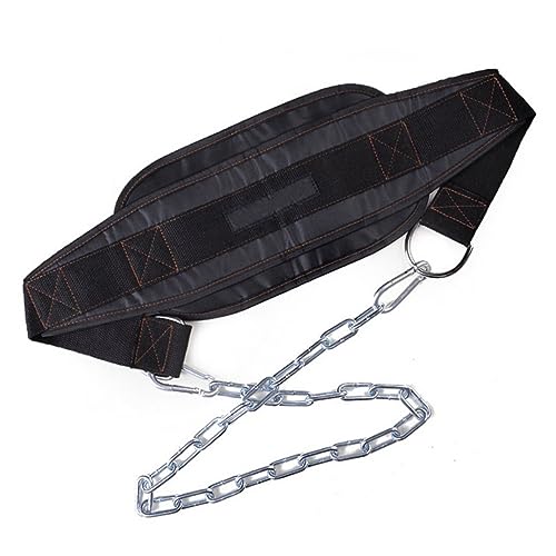 Powerlifting Dip Belt Steel Chain Clip Dipping Power Belt Weight Training Bodybuilding Gear
