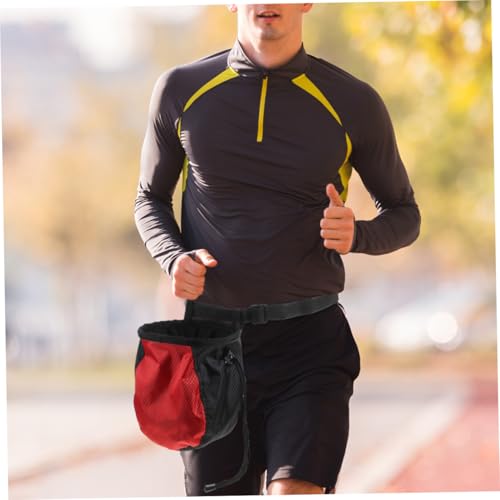 BESPORTBLE Chalk Bag for Climbing and Weightlifting Outdoor Pouch for Gymnastics Lightweight Portable and Design Secure Drawstring Closure to Prevent Chalk Leakage