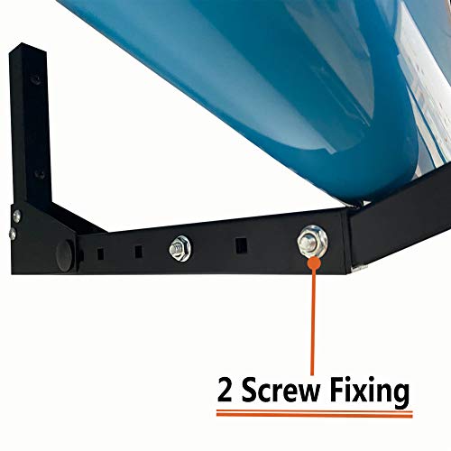 Wallmaster Kayak Storage Hooks Hangers, Adjustable Kayak Garage Storage Rack Wall Mount Heavy Duty Hooks for Canoe, Kayak, Paddle Board, Surfboard, Snowboard - color: 4 Pack