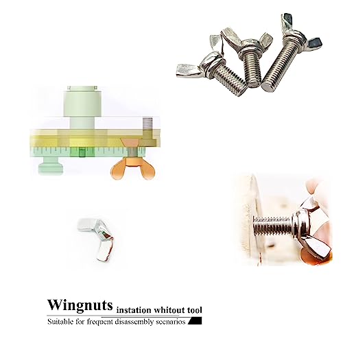 30 PCS 1/4-20 Inch Wingnuts, Quality Carbon Steel Wing Nuts Zinc Plated Fasteners Parts Butterfly Nut, Hand Twist Tighten Hardware Nuts Butterfly Wing-Nut 1/4-20” Assorted Kit - size: 1/4"-20 - Carbon Steel - 30 Pcs