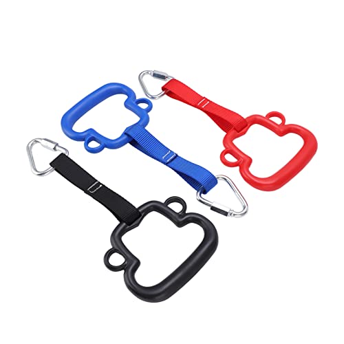 Gymnastic Rings, 440 lbs Load Bearing Outdoor Climbing Rings Durable Hanging Equipment for Kids Families Backyard Play Gymnastic Training