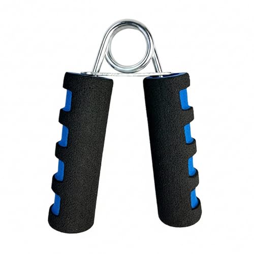 Adjustable Hand Grip Strengthener with Ergonomic TPE Foam Handles for Forearm & Finger Exercise - color: Black