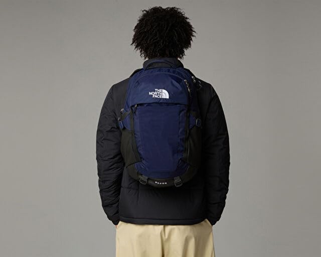 The North Face Recon Everyday Laptop Backpack - Daypack, Water Repellent, Laptop Sleeve, 2 Water Bottle Pockets, TNF Navy/TNF Black-NPF, One Size - color: Tnf Navy/Tnf Black-npf, size: 30L