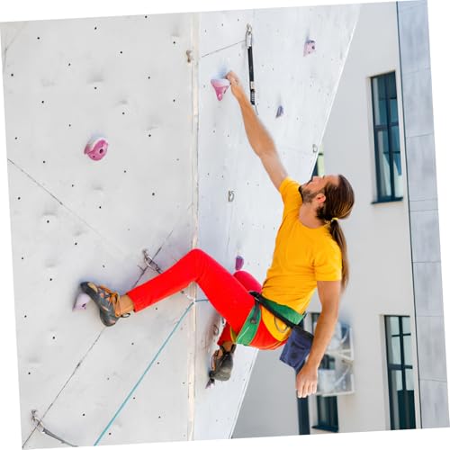 Kisangel Chalk Bag for Rock Climbing - Powder Holder with Waist Belt Lightweight and Portable for Bouldering Gym Workouts and Outdoor Climbing
