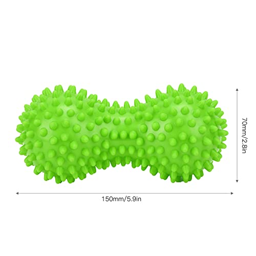 PVC Spiky Fascia Hand Planta Relaxation for Fitness Yoga - color: Green