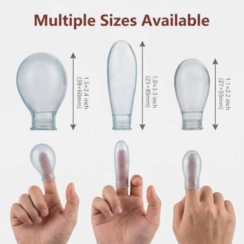 3PCS Waterproof Finger Protector& bangdage, Silicone Finger Covers for Showering, Leak-Proof Sealed Design, Reusable Finger Sleeve for Wound Protection(S&M&L&bandage brown) - size: 2small&middle&large