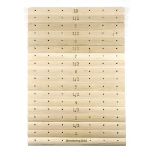 Campus Rungs G (Set of 18 pcs) | for Climbing Walls - size: 32 mm (1 1/4")
