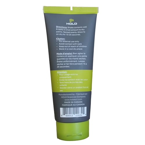 HOLD Liquid Sports Chalk for Climbing, Weightlifting, Gymnastics & Powerlifting – No Additives, Non-Toxic, Sweat-Resistant, Strong Grip Performance - style: Citrus scented