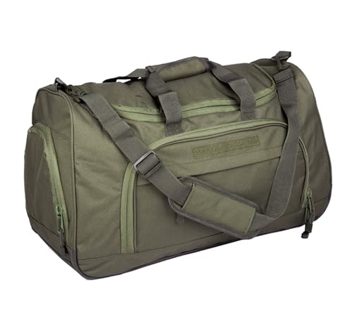 HYKING Gym Bag for Women & Men Tactical Duffle Military Weekender Work Out Lightweight Waterproof Sports Tote Shoe Pocket Green - color: Green