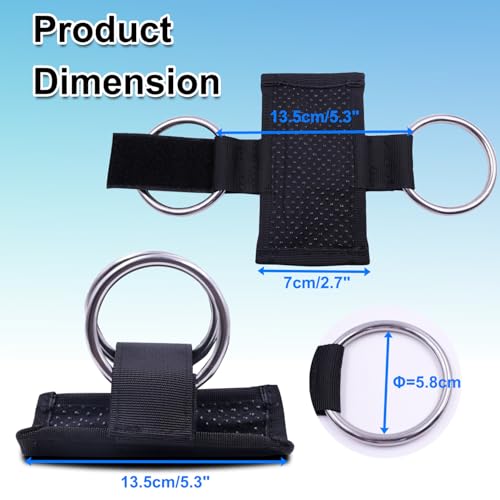J Bryant Loading Dumbbells Strap for Dip Belt Squat Pull-up,Load Dumbbells Kettlebells on Barbells Weightlifting Accessory - size: 2 pieces L