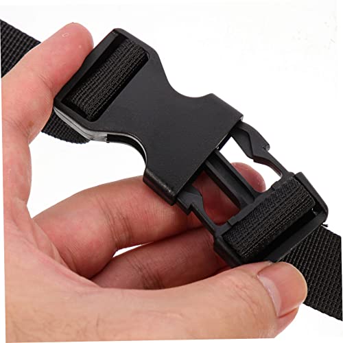 Toyvian Adjustable Quick Release Strap Buckle Sturdy Webbing Utility Straps for Cargo Tents and Yoga Mats with Convenient Fastening for Outdoor Activities