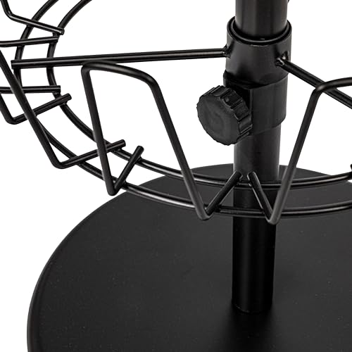 Household Essentials 4-Tier Shoe Storage Tree, Matte Black - color: Matte Black