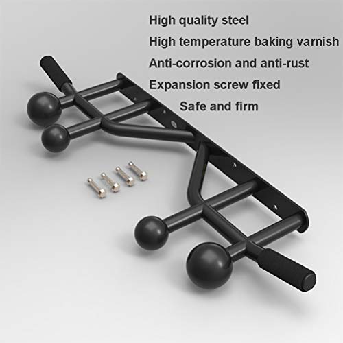 Pull-Up Bars Wall-Mounted Horizontal Bar, Multi-Position Pull-ups, Multi-Function Finger Force Wrist Climbing Training Equipment, Stable Structure, Safe Load,