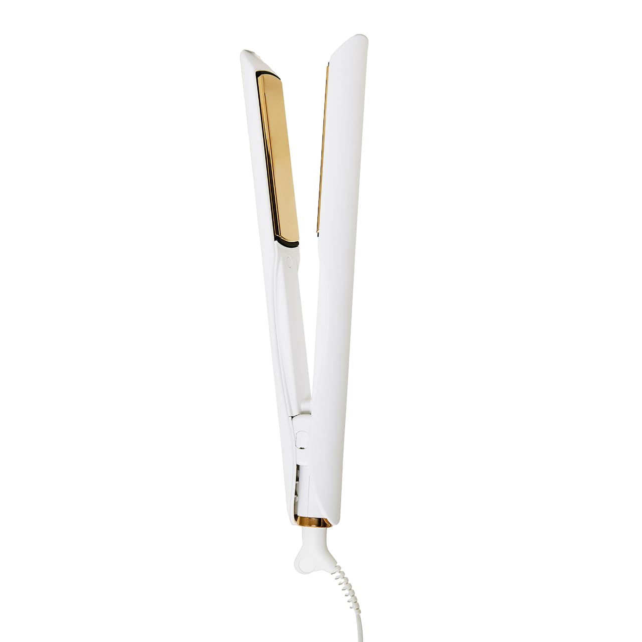 Kristin Ess 3-in-One Titanium Flat Iron Hair Straightener, Curling Iron + Waver - 1 1/4 Inch Ionic Styler - Professional S Curls