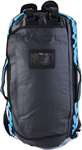 Element Equipment Trailhead Duffel Bag Shoulder Straps Waterproof Black/Blue Medium - color: Black/Bomber Blue, size: Medium 51 Liters