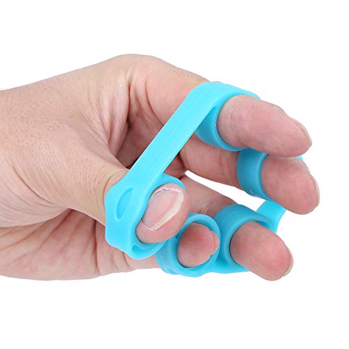Finger Exerciser, Hand Grip Strengthener, (3PCS) Grip Strength Trainer Forearm grip workout, Finger Stretcher, Relieve Wrist & Thumb Pain, Carpal tunnel, Great for Rock Climbing and More