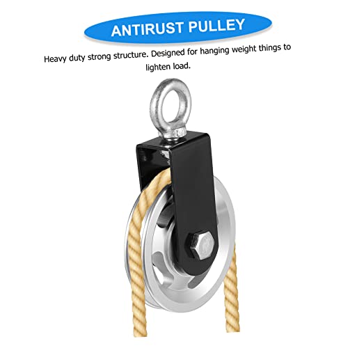 OUNONA 1pc Silent Gym Bearing Lifting Pulley System for Strength Training Ultra-Silent Bearing Heavy-Duty Smooth Rope Suitable for Home Gym and Fitness Equipment