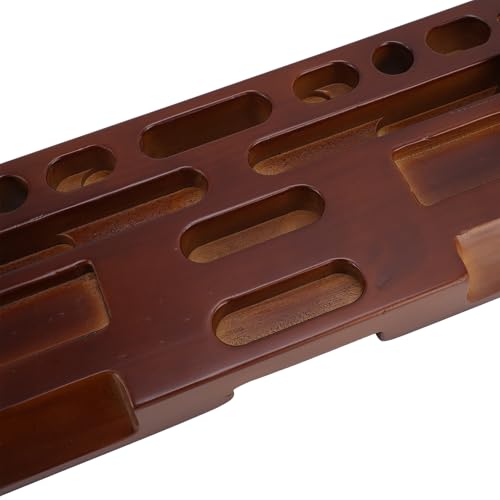 Woode Hangboard Training Board Ergonomic Portable Pull Up Rock Climbing Training Fingerboard for Home Targeted Muscle Training Realistic Climbing Simulation Safe
