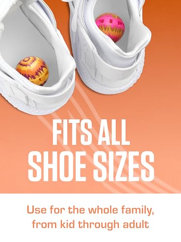Sneaker Balls Odor-Fighting Shoe Fresheners, Eliminates Unpleasant Smells, Perfect For Sneakers, Gym Bags, Gear Bags, Drawers, Lockers, And More!, Matrix, 6 Pack - color: Matrix (Fresh & Clean), style: 6 Pack