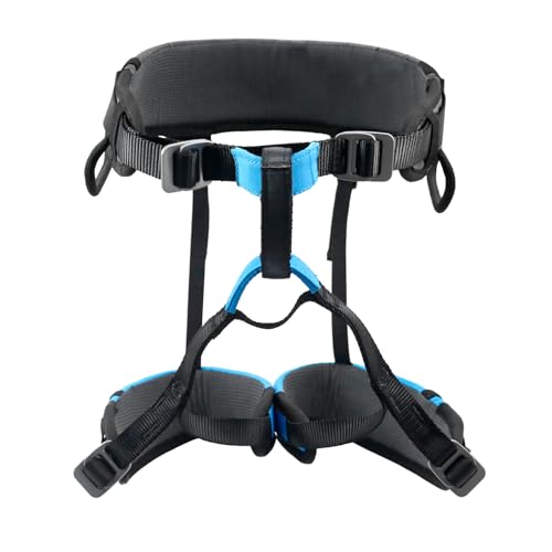 Climbing Harness, Mountaineering Rock Climbing Harness, Men Women Tree Ice Climbing Half Body, Safety Belt Rappelling - size: Small