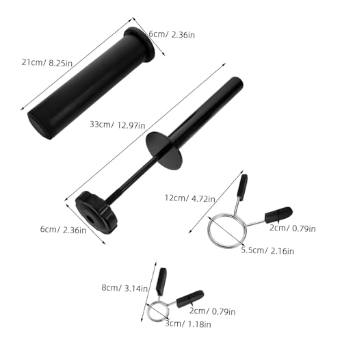 balacoo Barbell Reducing Sleeve Weight Stack Accessories Gym Pin Gym Weight Loading Pin for Add Barbell Adapter Sleeve