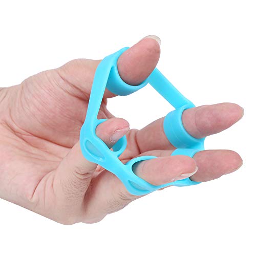 Finger Hand Trainer | 3Pcs Trapezoid Training Bands for Guitar/Piano/Climbing | Silicone Grip Strengthener for Wrist & Forearm