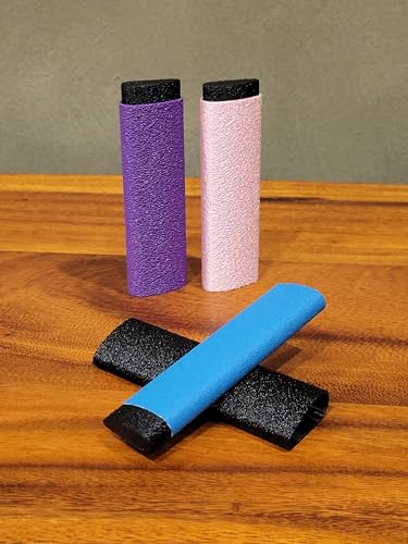 Reusable Skin File with Cover - Great for Rock Climbing, Bouldering, Climber, Gym, Crossfit, Weightlifting, Gymnast - Callus Finger Hand Sander (Gold) - color: Gold