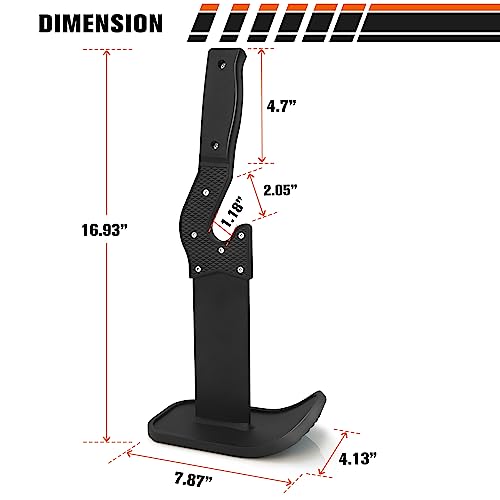 RitFit Deadlift Jack, 660LB Capacity, Non-Slip Handle Portable Barbell Jack | Heavy-Gauge Metal, PVC-Protected Base,No Assembly, Fits Standard Barbells, Ideal for Deadlift & Powerlifting