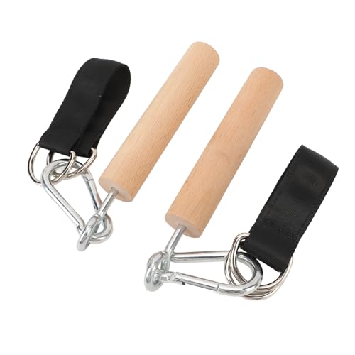 Tbest Pull Up Attachments, 1 Pair Multifunction Portable Rock Climbing Holds Training Set Pull Up Handles Grip Exercise Handle for Indoor Outdoor