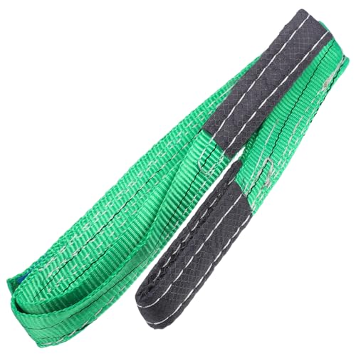Healifty Industrial Heavy-Duty Lifting Strap Nylon Sling for Versatile Hoisting Safety Tested for Heavy Loads for Rigging and Transporting Equipment