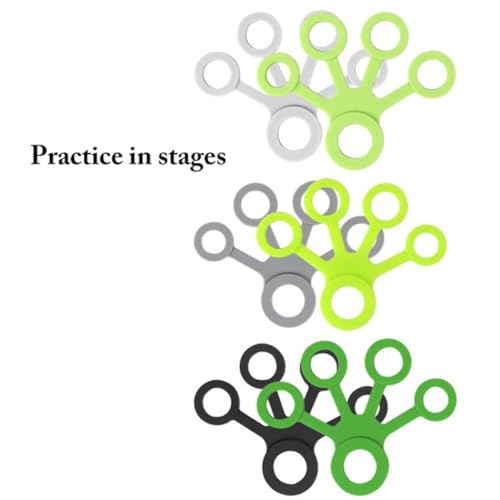 Silicone Hand Stretchers 4PCS – Innovative Finger Exercise Bands Creative Soft