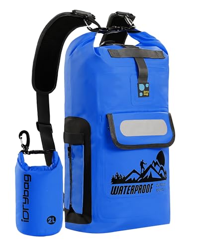 Dry Bag Backpack - color: Blue, size: 40L